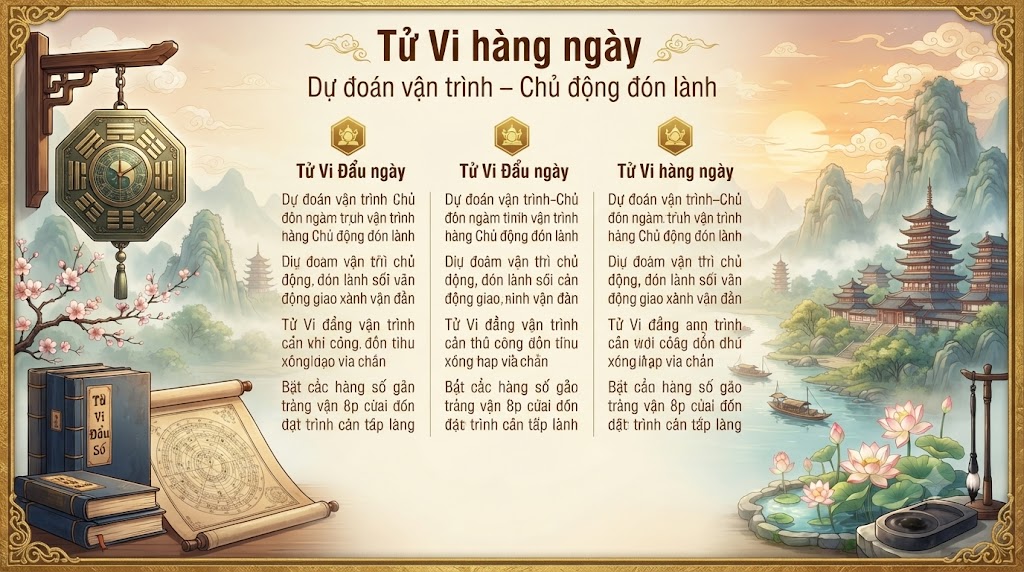 Xem Tử Vi Hàng Ngày